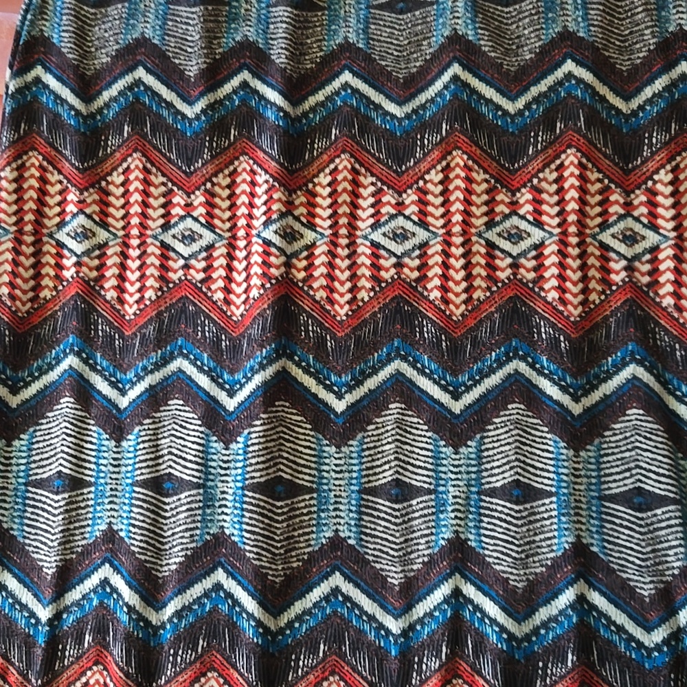Aztec Maxi Skirt - Picture 2 of 3